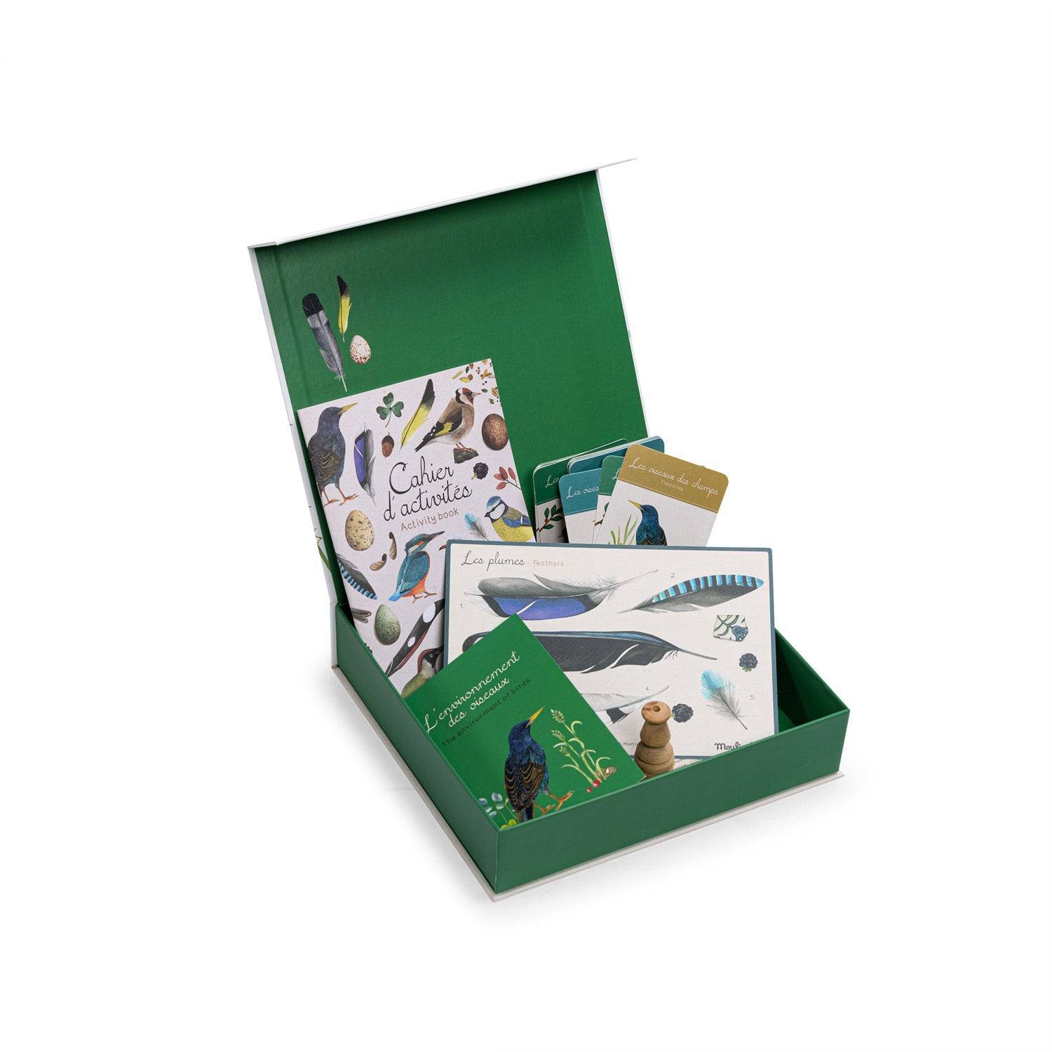 Coffret découverte des oiseaux Moulin Roty - Maison Continuum