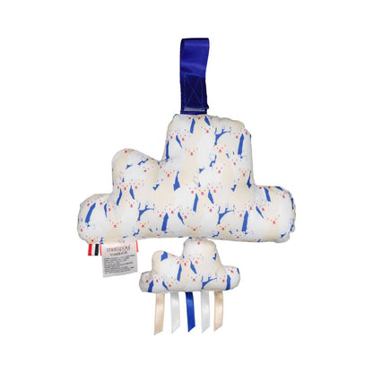 Coussin musical Dirty Dancing deux nuages motif oursons Mellipou - Maison Continuum