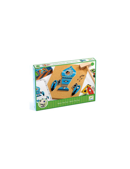 Djeco "vehicles" tap tap game