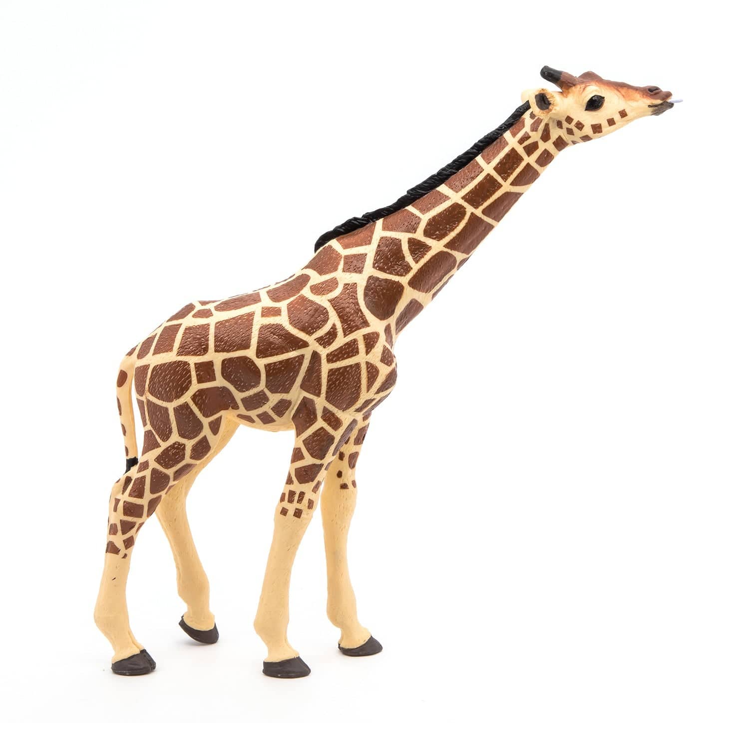 Figurine girafe femelle tête levée - Maison Continuum