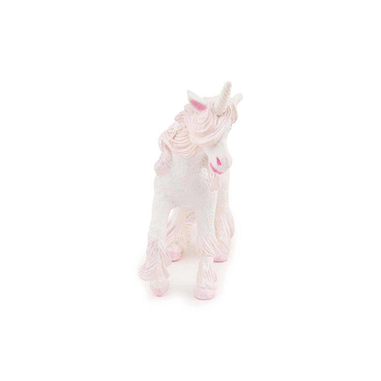 Figurine licorne rose et blanche Papo France - Maison Continuum