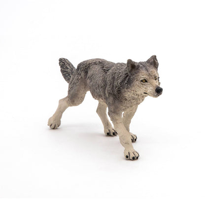 Figurine louve grise - Maison Continuum