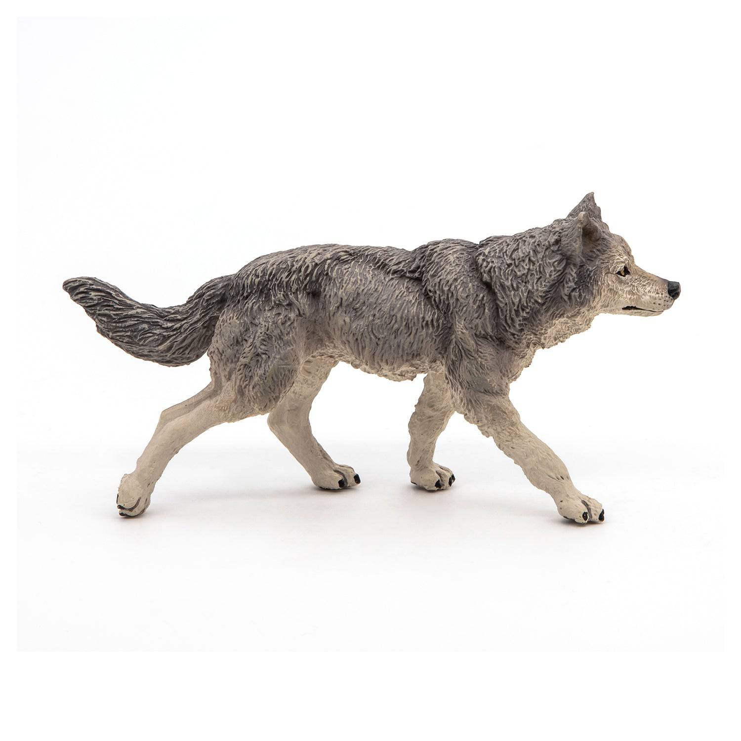 Figurine louve grise - Maison Continuum