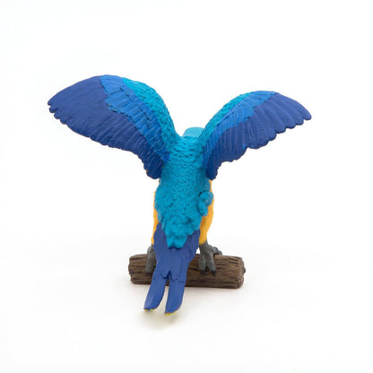 Figurine perroquet ara bleu - Maison Continuum