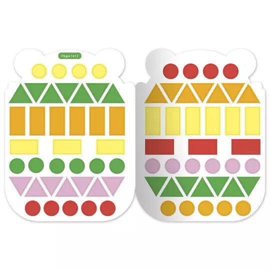 Gommettes formes animaux Auzou - Maison Continuum