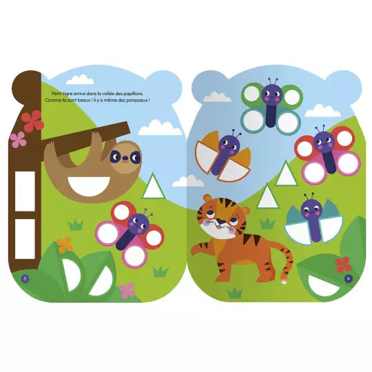 Gommettes formes animaux Auzou - Maison Continuum
