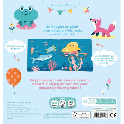 Livre "Imagier surprise !" Auzou - Maison Continuum