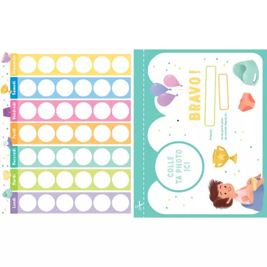 Je vais sur le pot – Un calendrier ludique pour apprendre la propreté Auzou - Maison Continuum