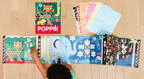 Panorama à sticker jungle Poppik - Maison Continuum