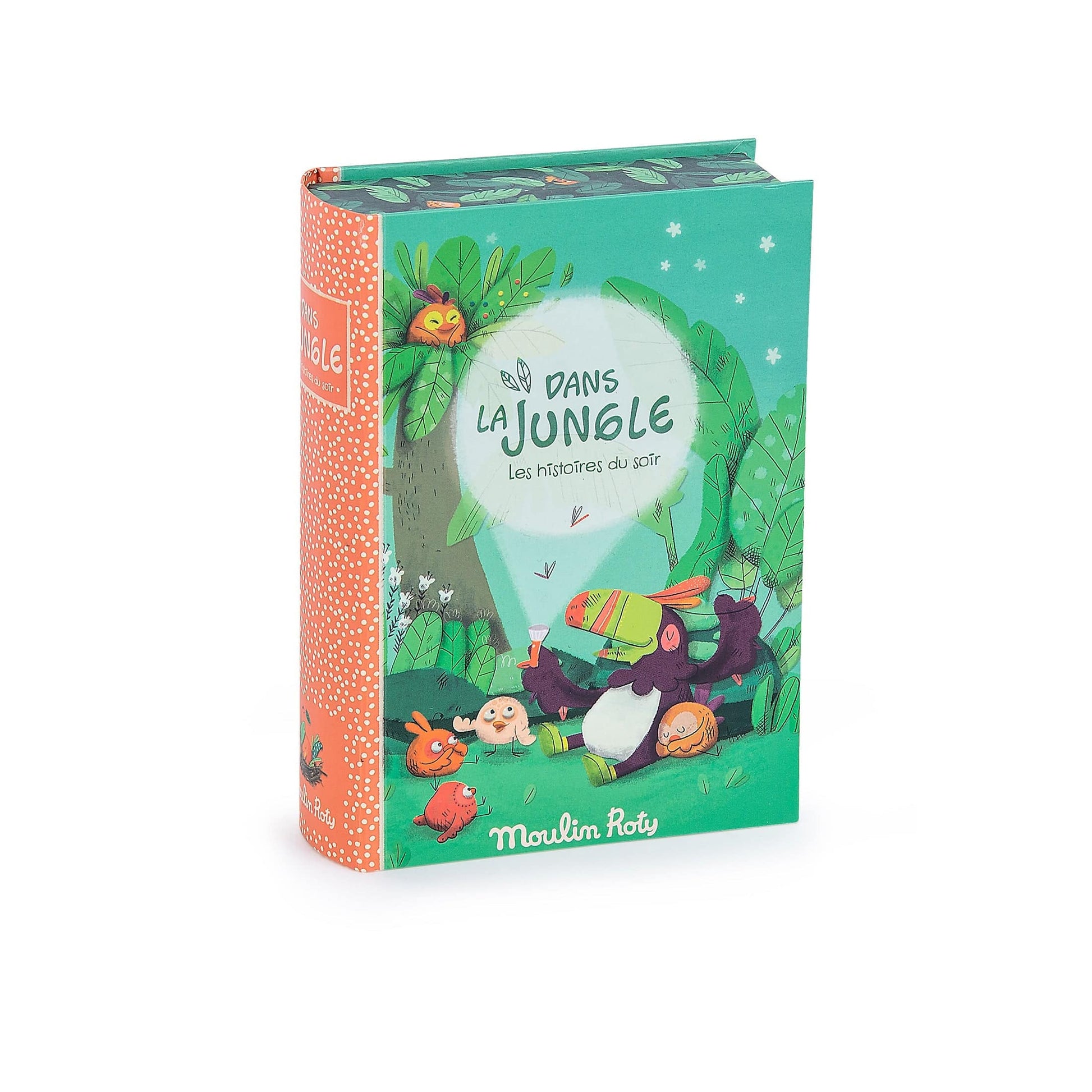 Livre lampe à histoires "dans la jungle" Moulin Roty - Maison Continuum