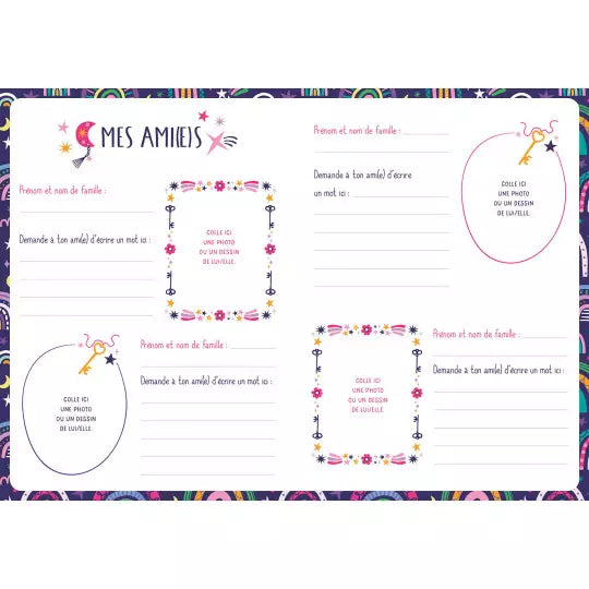 Mon carnet secret "bijou porte-bonheur" Auzou - Maison Continuum
