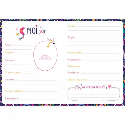 Mon carnet secret "bijou porte-bonheur" Auzou - Maison Continuum