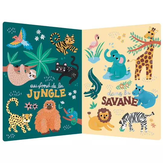 Livre "Mes 100 animaux à découvrir" Auzou - Maison Continuum