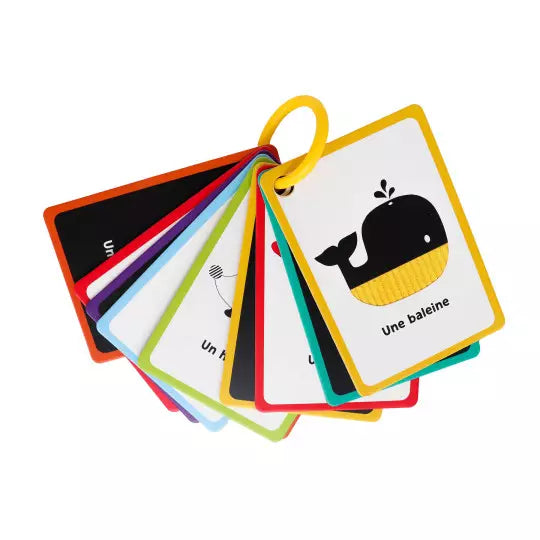 Mes premières cartes pour éveiller bébé – Un imagier sensoriel à manipuler Auzou - Maison Continuum
