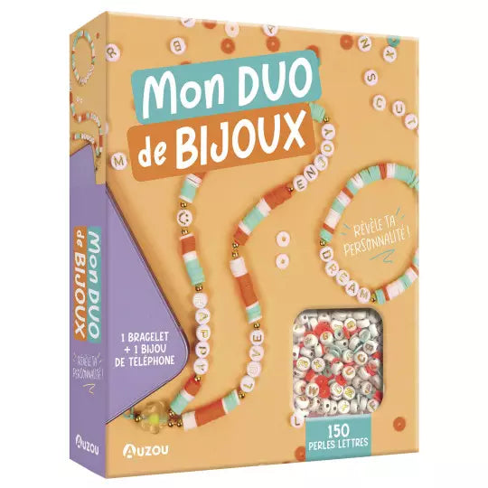 Mon duo de bijoux – Bracelet & Bijou de téléphone à personnaliser