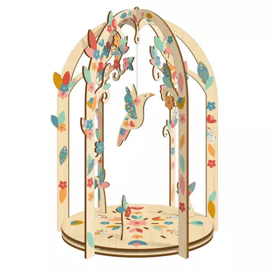 Mon coffret d'artiste "Mon joli porte-bijoux en bois" Auzou - Maison Continuum