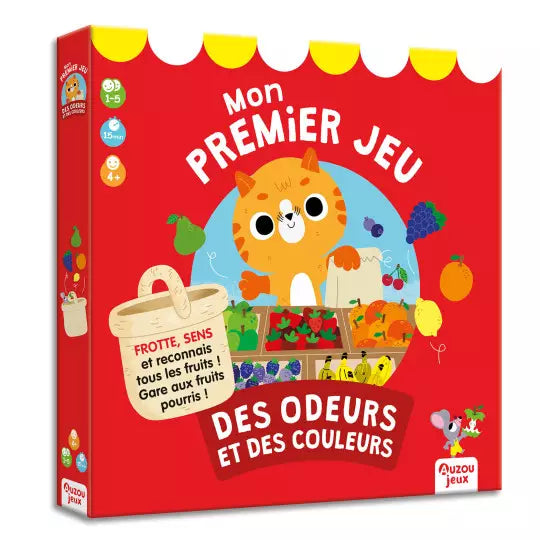 Mon premier jeu des odeurs et des couleurs Auzou - Maison Continuum