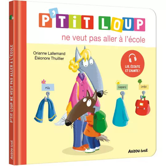 Livres "P'tit loup" Auzou - Maison Continuum