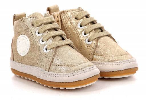 Robeez gold sneakers