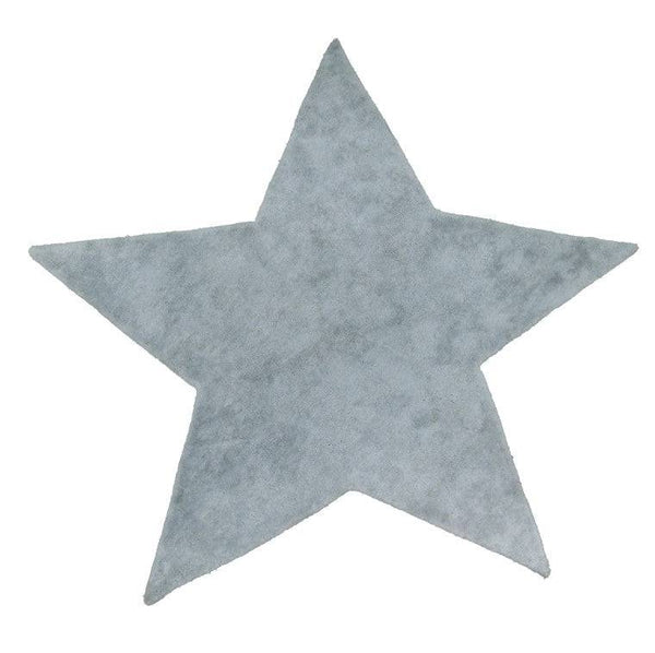 Tapis étoile gris clair