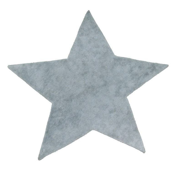 Light grey star rug
