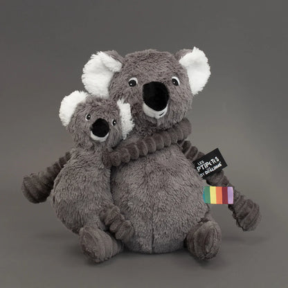 Peluche koala et son bébé - Maison Continuum