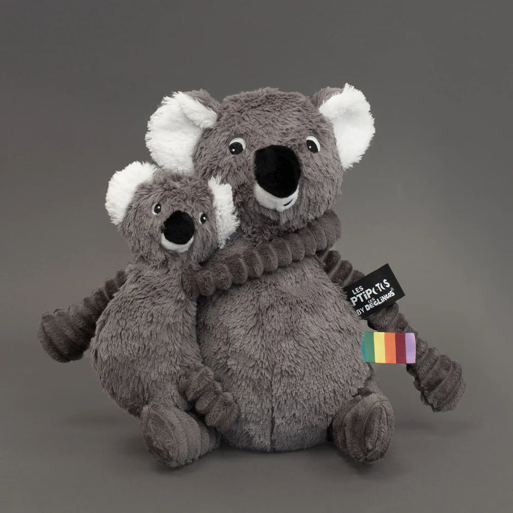 Peluche koala et son bébé Les déglingos - Maison Continuum