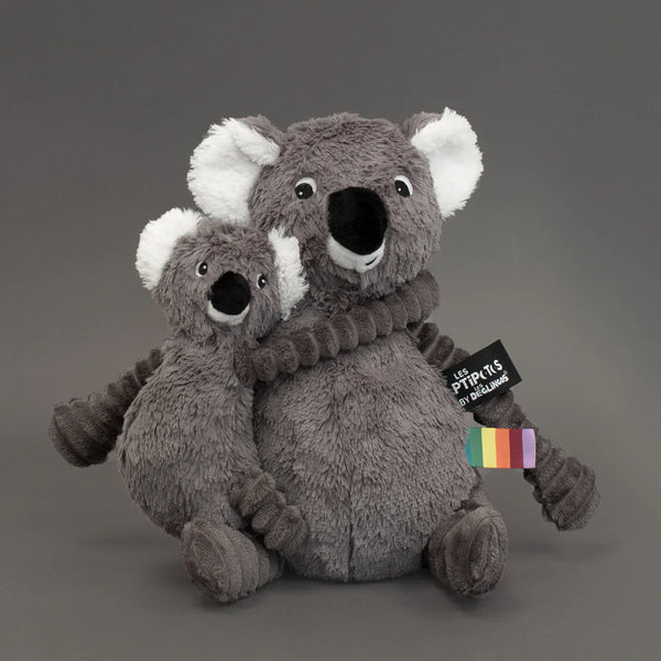 Koala plush toy and its baby