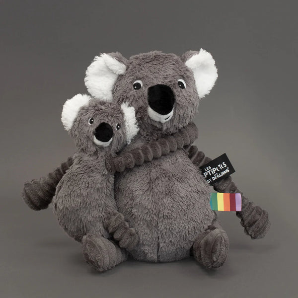 Peluche koala et son bébé