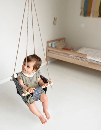 Grey Jungle Animals Swing – Maison Continuum